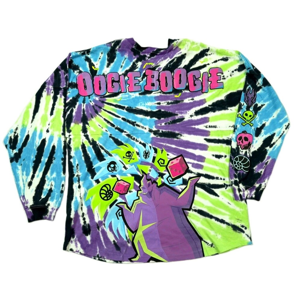 Disney Nightmare Before Christmas Oogie Boogie Spirit Jersey XXL Tie Dye Unisex